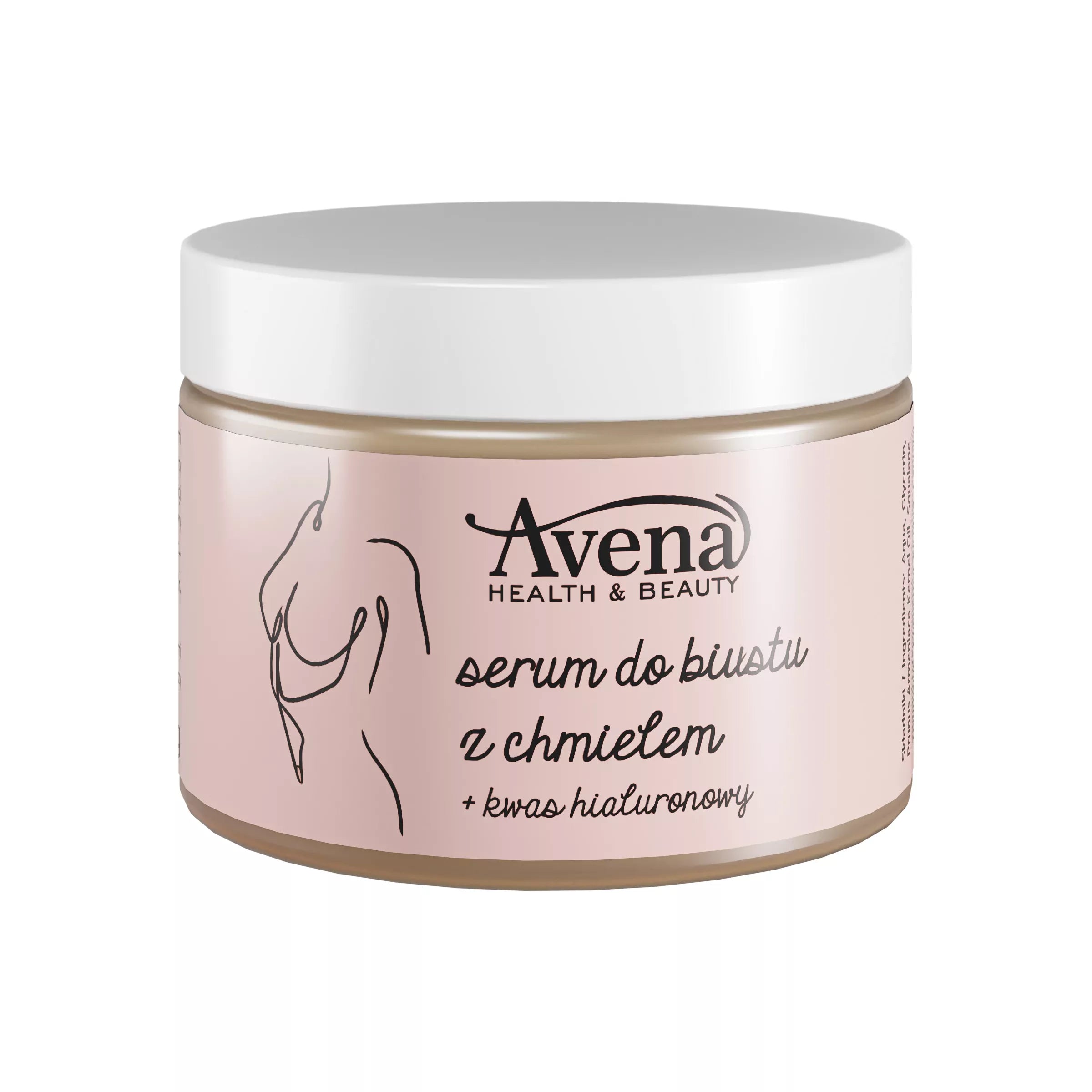 Serum do biustu z ekstraktem z szyszek chmielu i kwasem hialuronowym