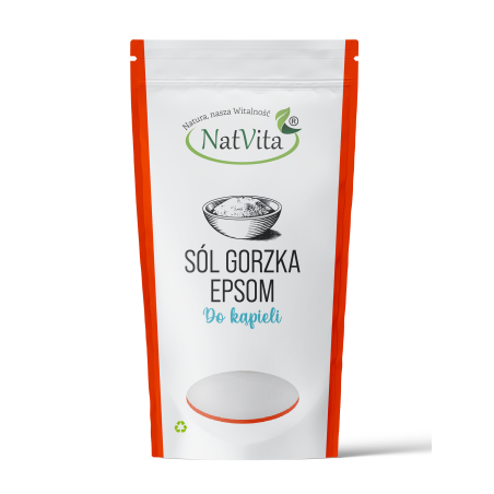 Sól Epsom do kąpieli - siarczan magnezu siedmiowodny 1kg